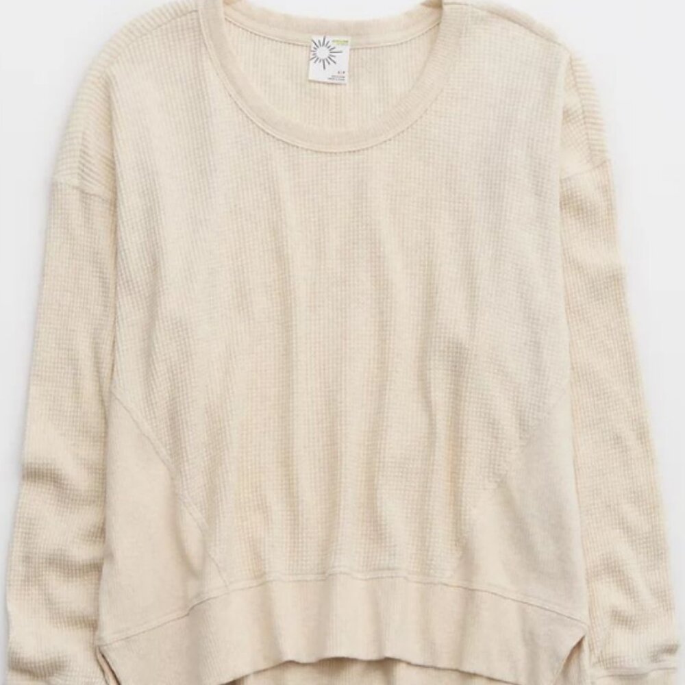Aerie OFFLINE By Aerie Wow! Waffle T-Shirt